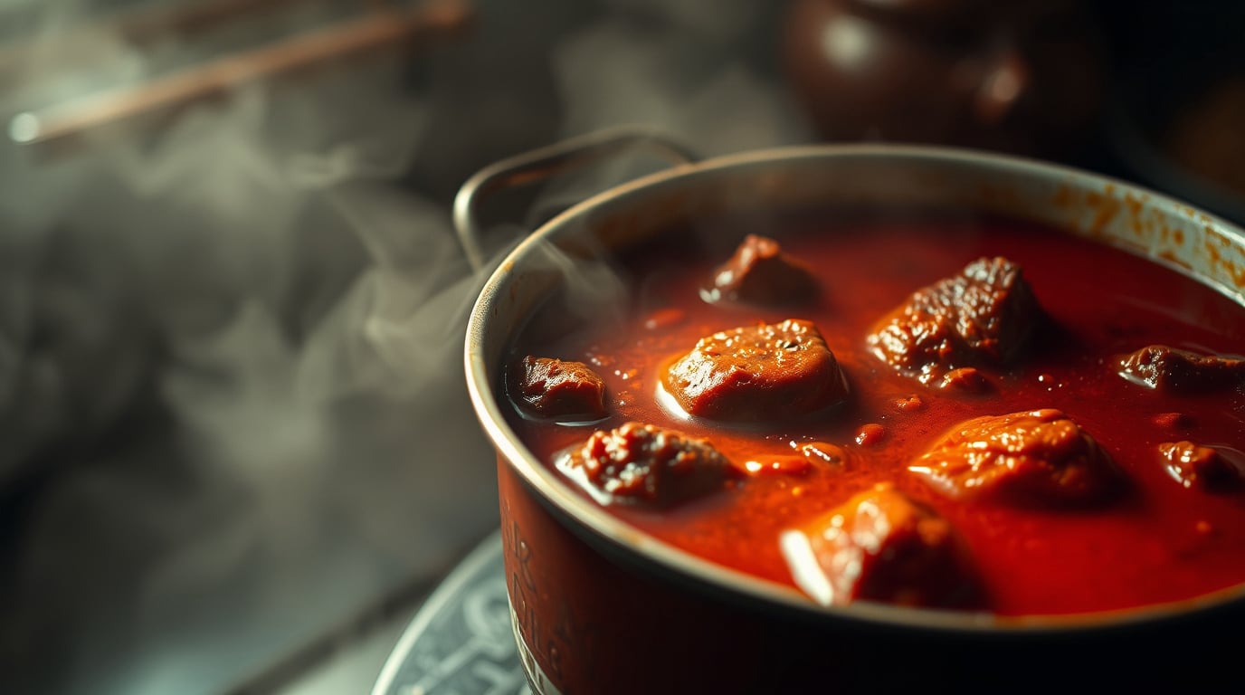 Cook the Birria Meat