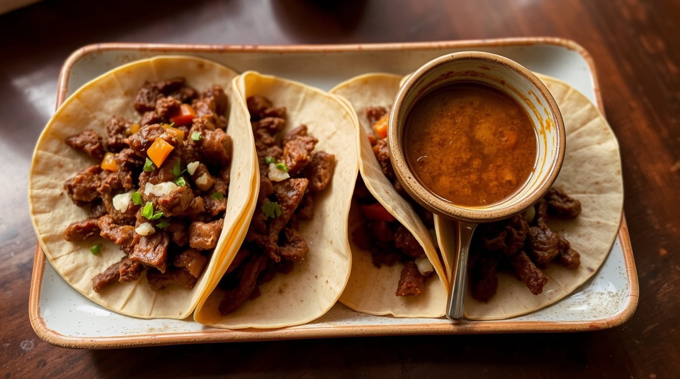 How to Serve Regular Birria Tacos