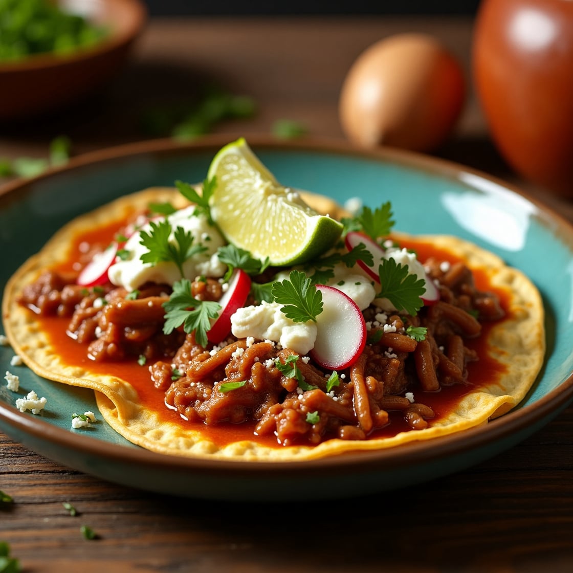 Red quesa birria tacos 